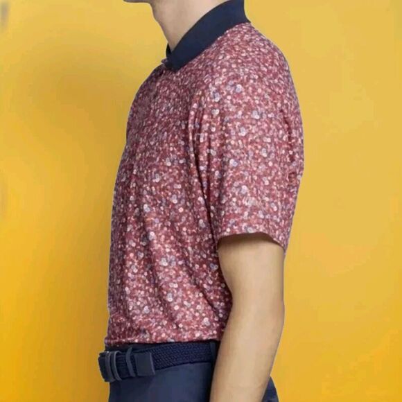 Walter Hagen Perfect 11 Mens Liberty Red Polo Golf Shirt 2XLT NWT Excellent A111 - Picture 4 of 7